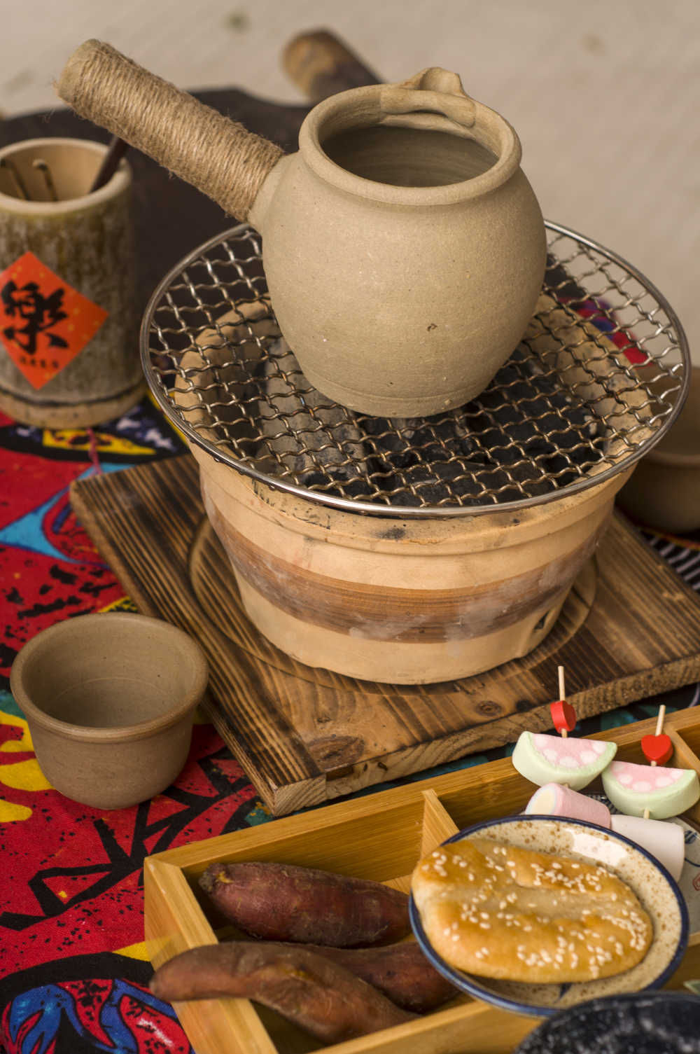 围炉煮茶