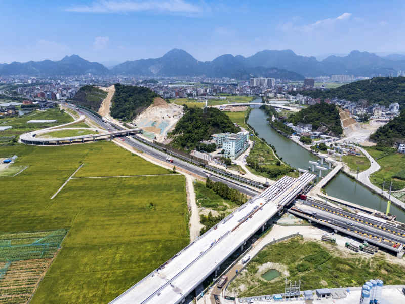 甬台温高速柳市互通建设 1
