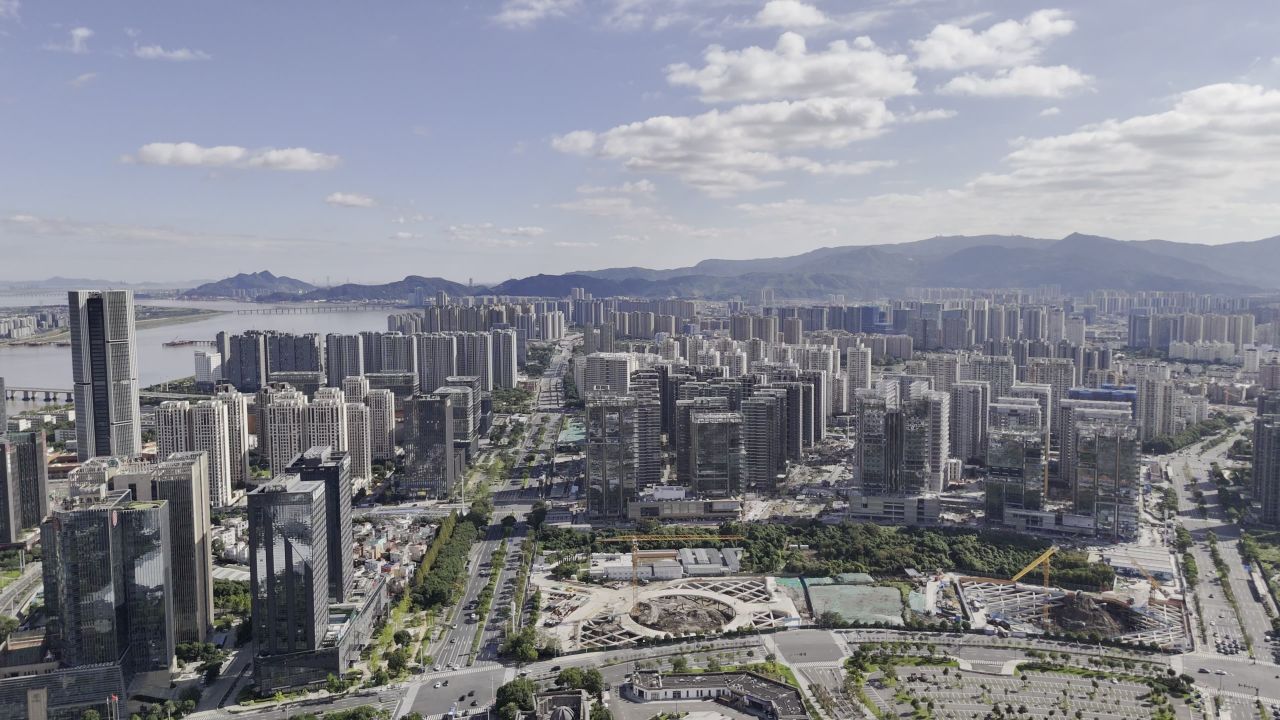 温州晴天城市航拍 35