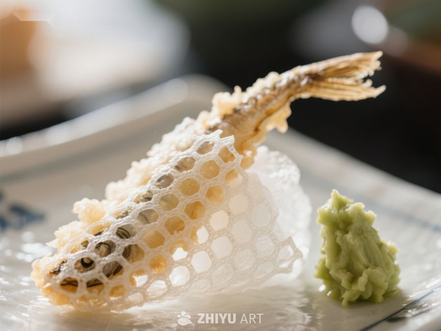 精致天妇罗与芥末酱 287