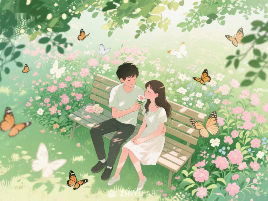 花丛中的浪漫时光 303