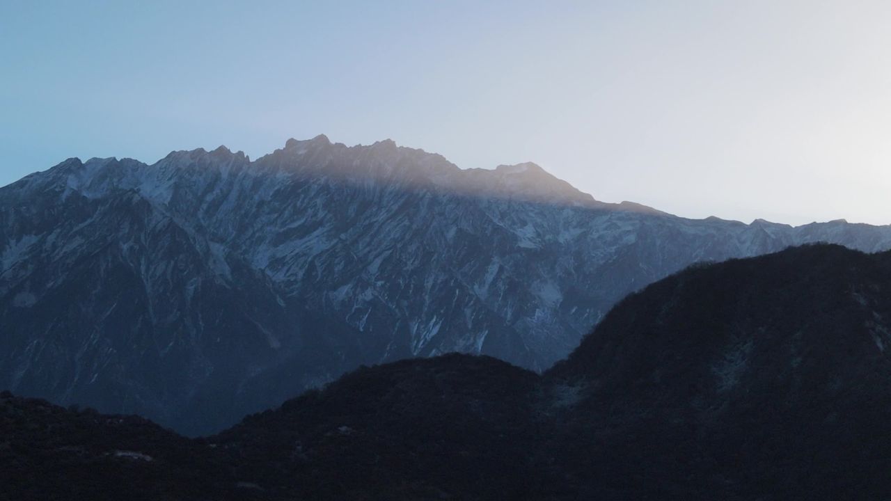 茂县九鼎山雪山 8
