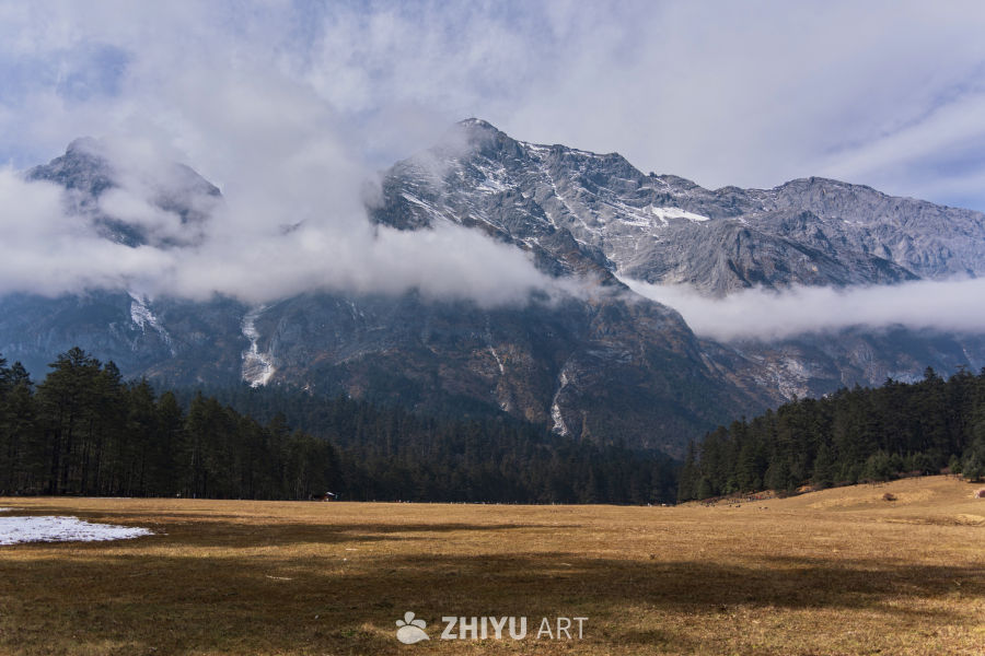 玉龙雪山云杉坪和大索道