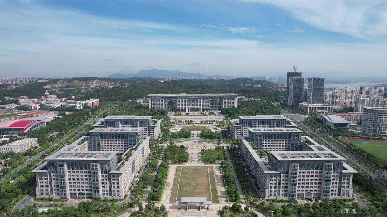福建泉州城市风光地标建筑航拍
