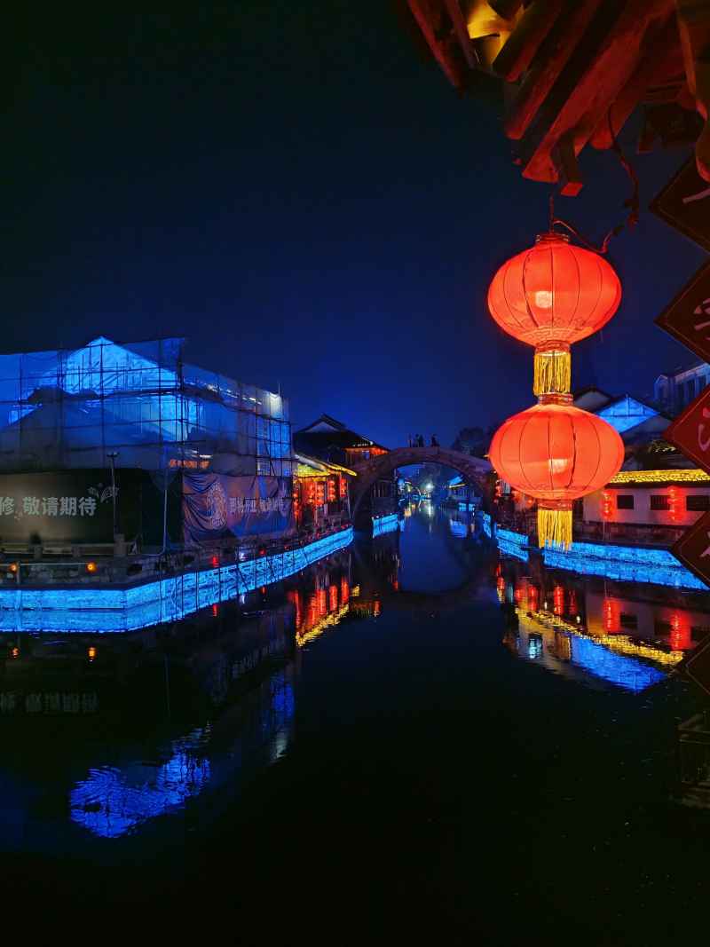 古镇夜色 水乡人家 22
