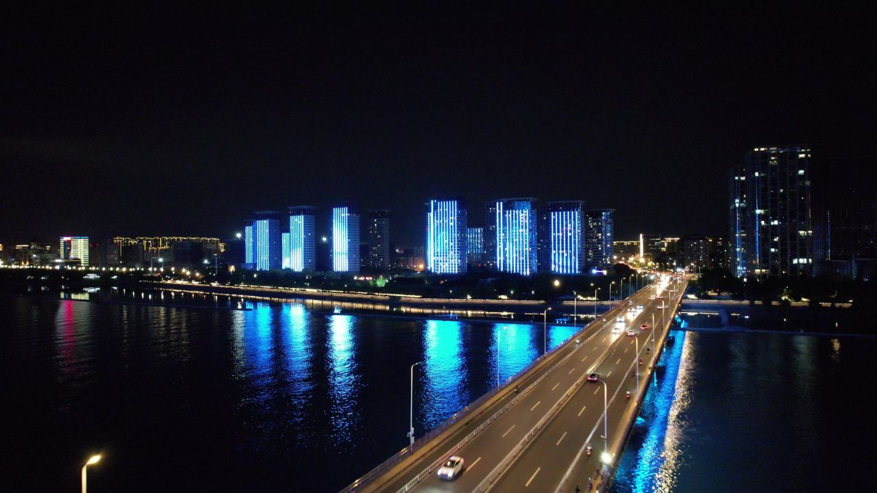福建福州城市夜景