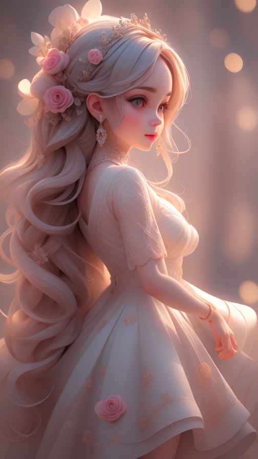可爱治愈女孩