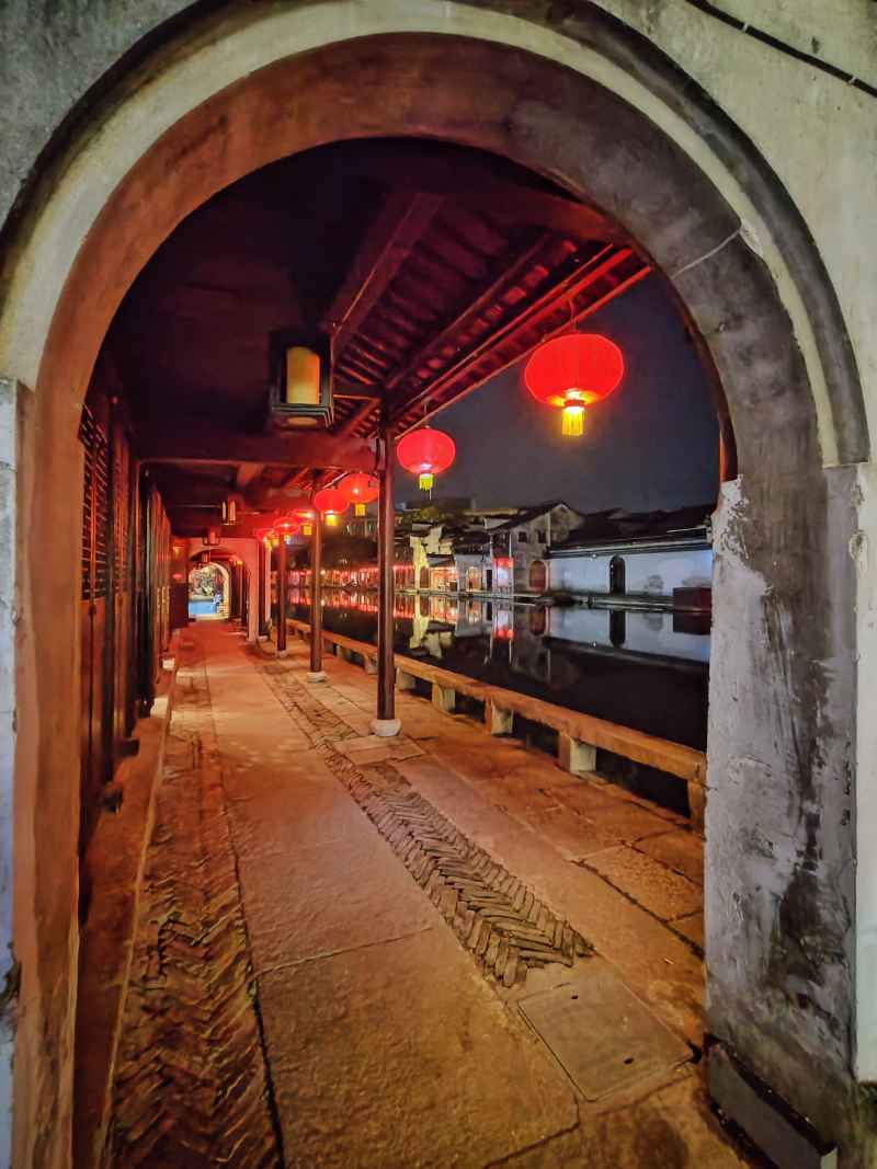 古镇夜色 水乡人家 34