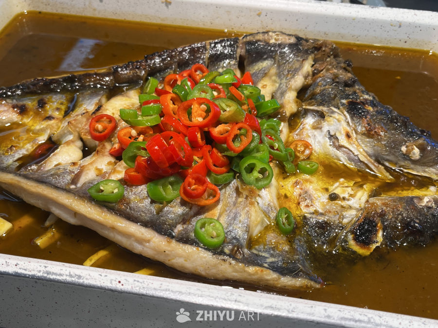 香辣烤鱼