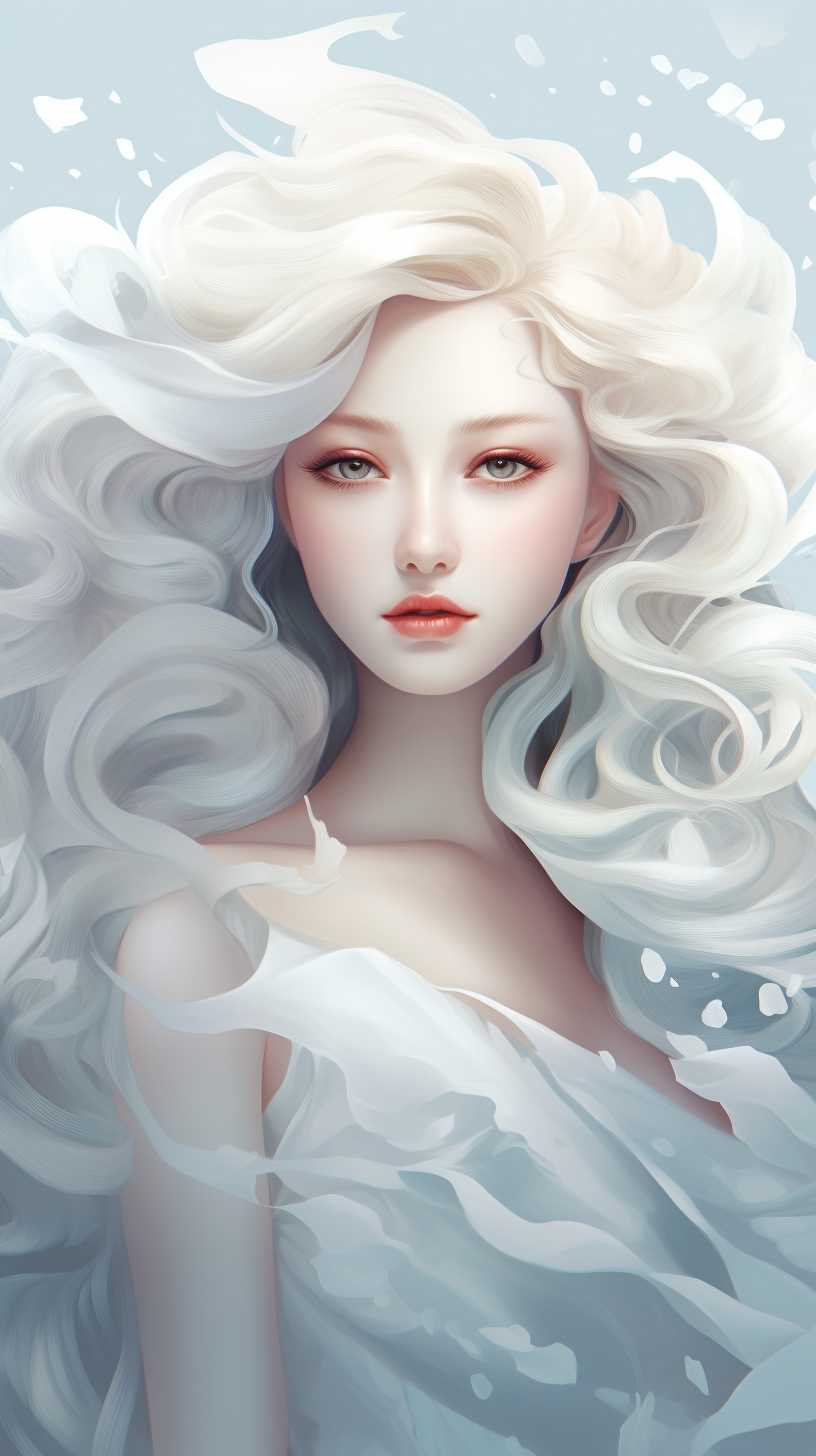 唯美艺术浅白色背景999