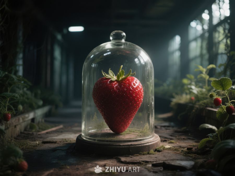 玻璃罩下的草莓 44