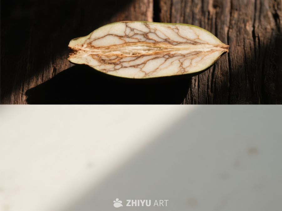 干枯叶片的纹理特写 203