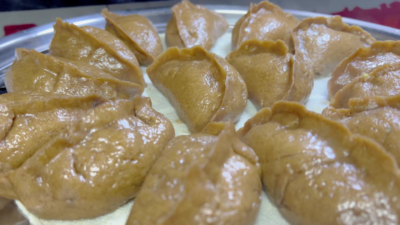 荞麦饺子包子玉米面包子