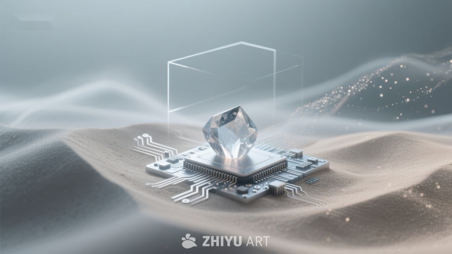 晶莹芯片与未来科技的融合 205