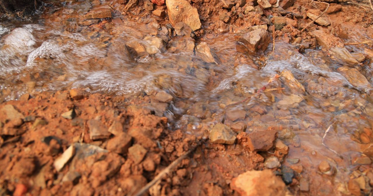 实拍流水视频素材