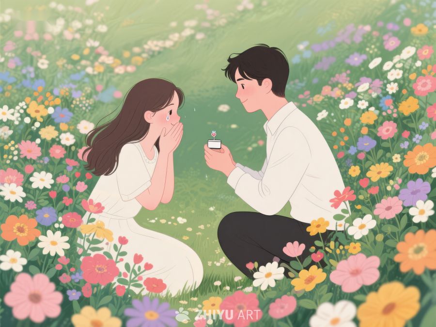 花海中的求婚瞬间 343