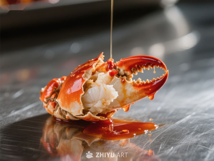 酱汁淋蟹钳，美味瞬间 294