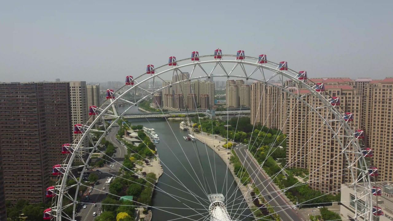 航拍-建筑-天津-天津之眼3