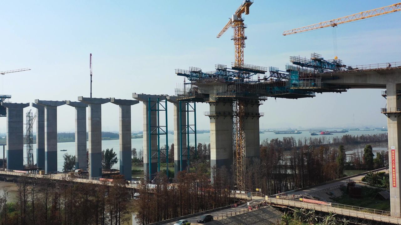 在建的香海大桥 2