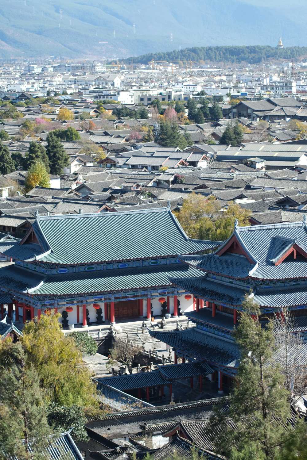 狮子山一角