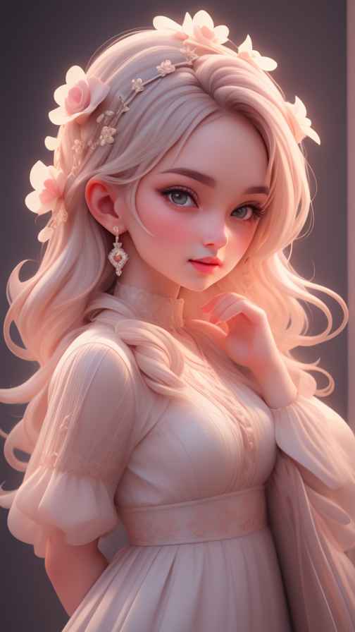可爱治愈女孩