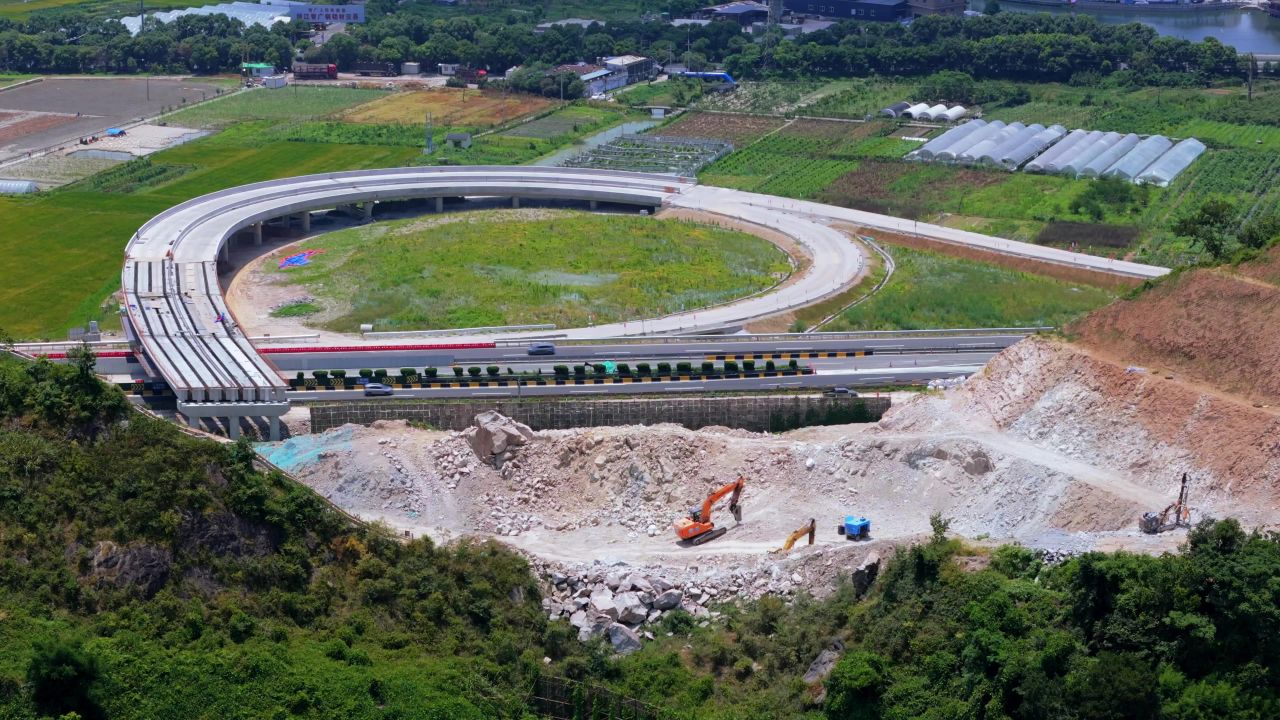 甬台温高速柳市互通建设 3