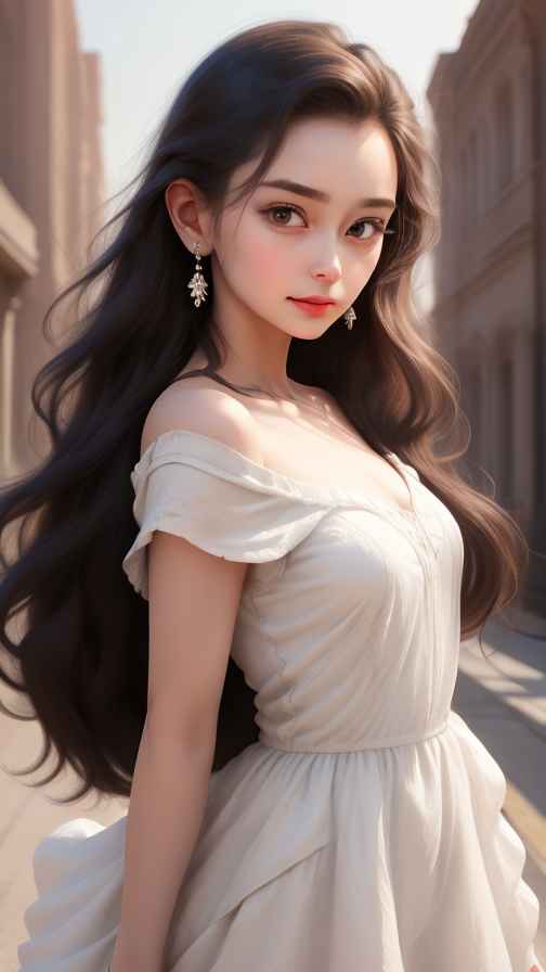 吊带高级美女