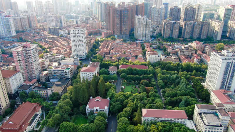 武汉城市风光航拍