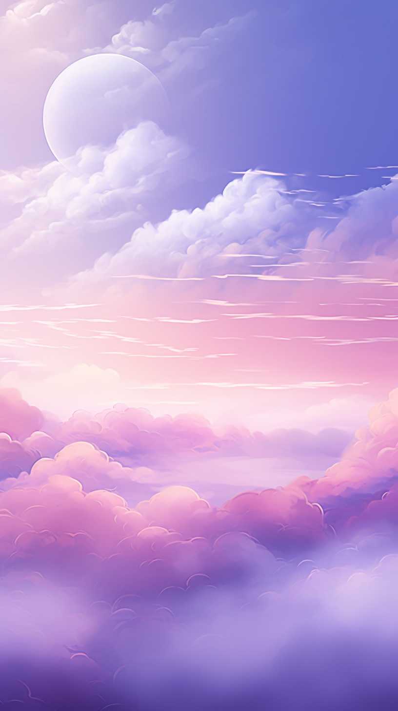 紫色艺术唯美背景