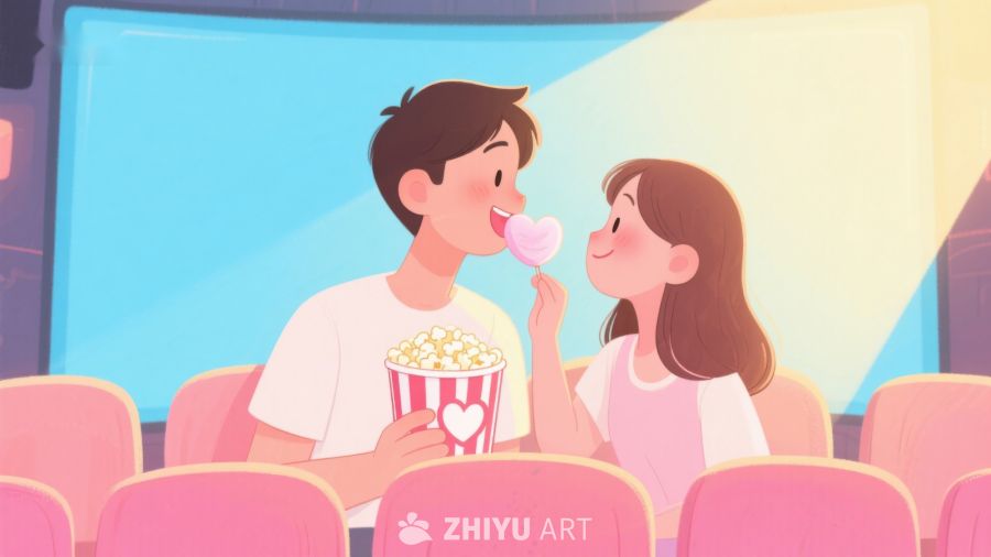 情侣电影院共享甜蜜时光 228