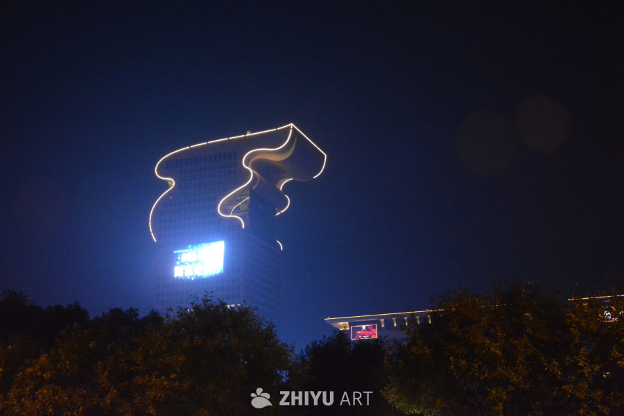北京地标建筑盘古大观