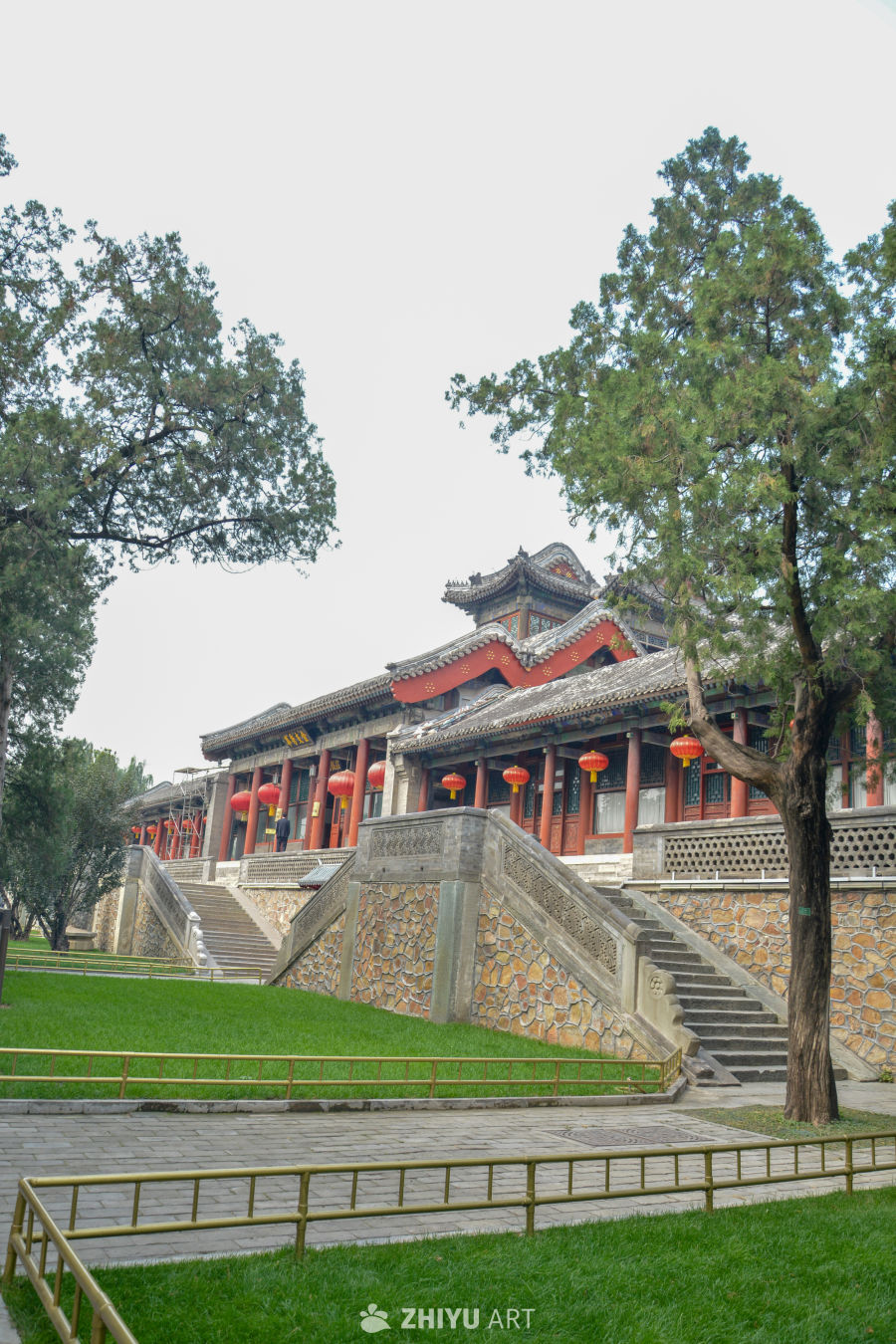 北京颐和园古建筑