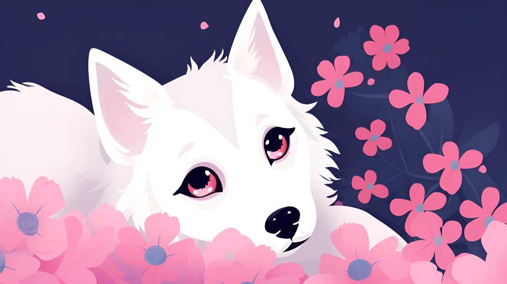 可爱狗狗小花1
