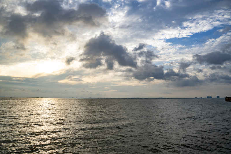 湖南岳阳洞庭湖风光