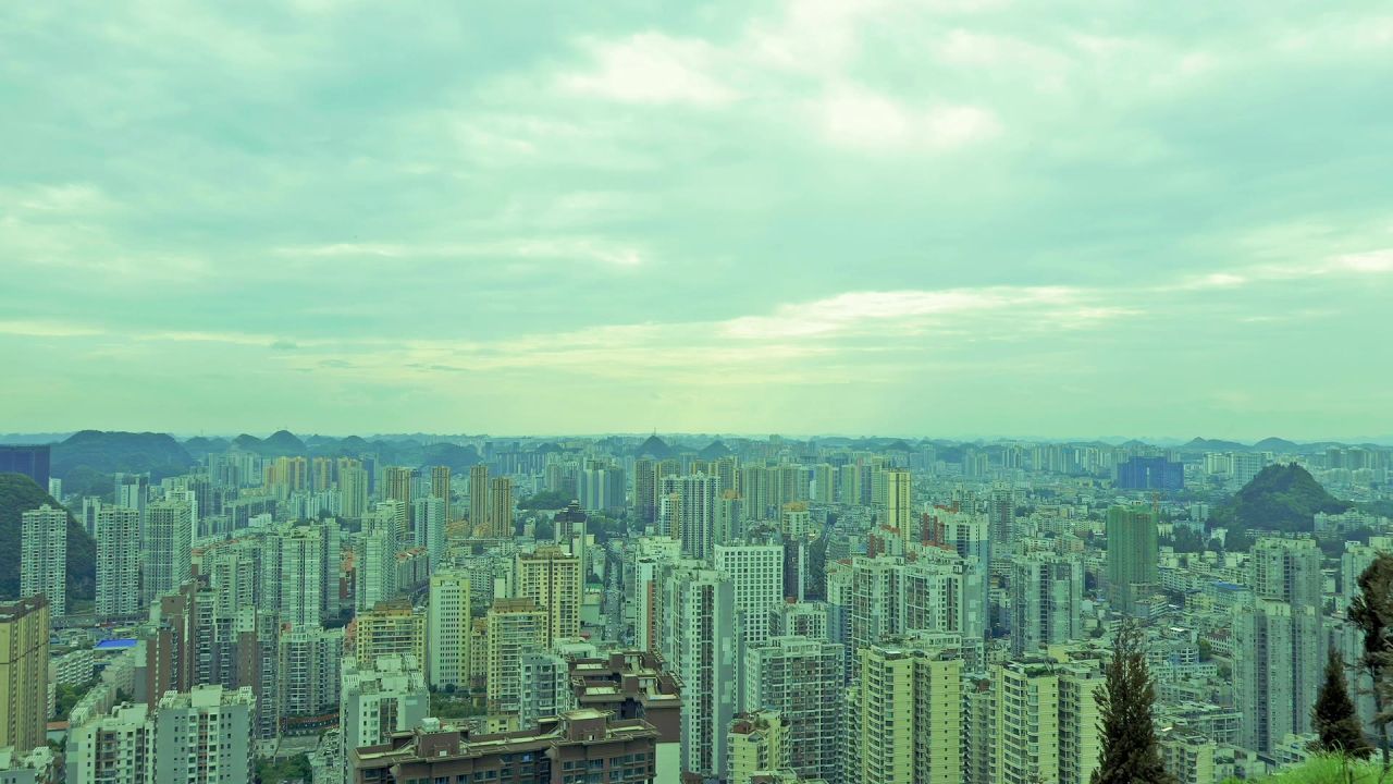 城市风光延时摄影
