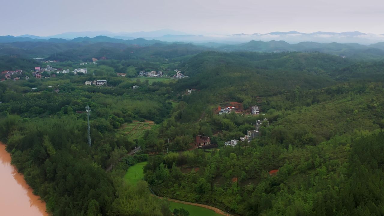 广东客家建筑及秋香江 九和镇