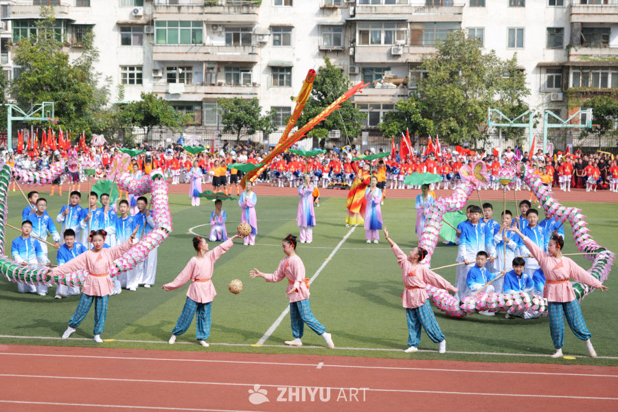 中小学生体育活动展示 159