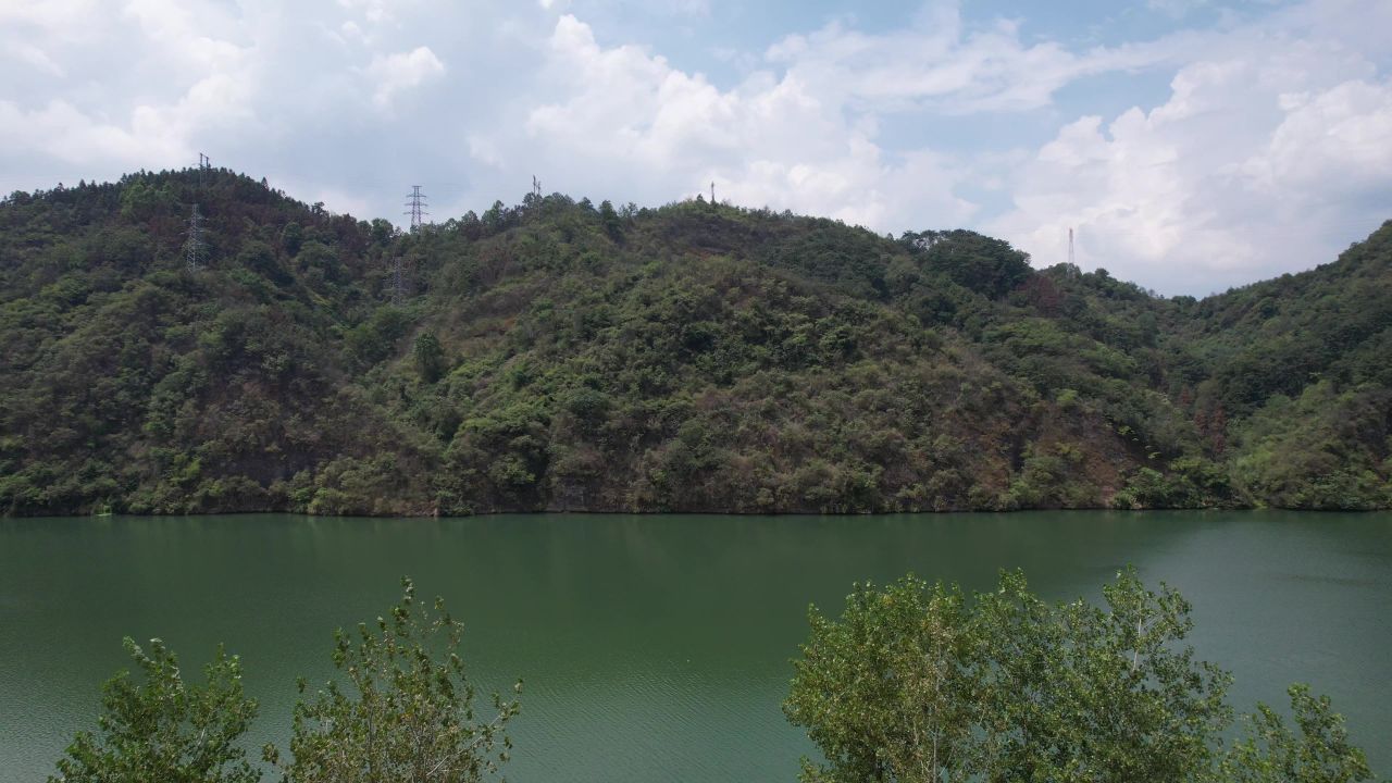 祖国青山绿水自然风光航拍 