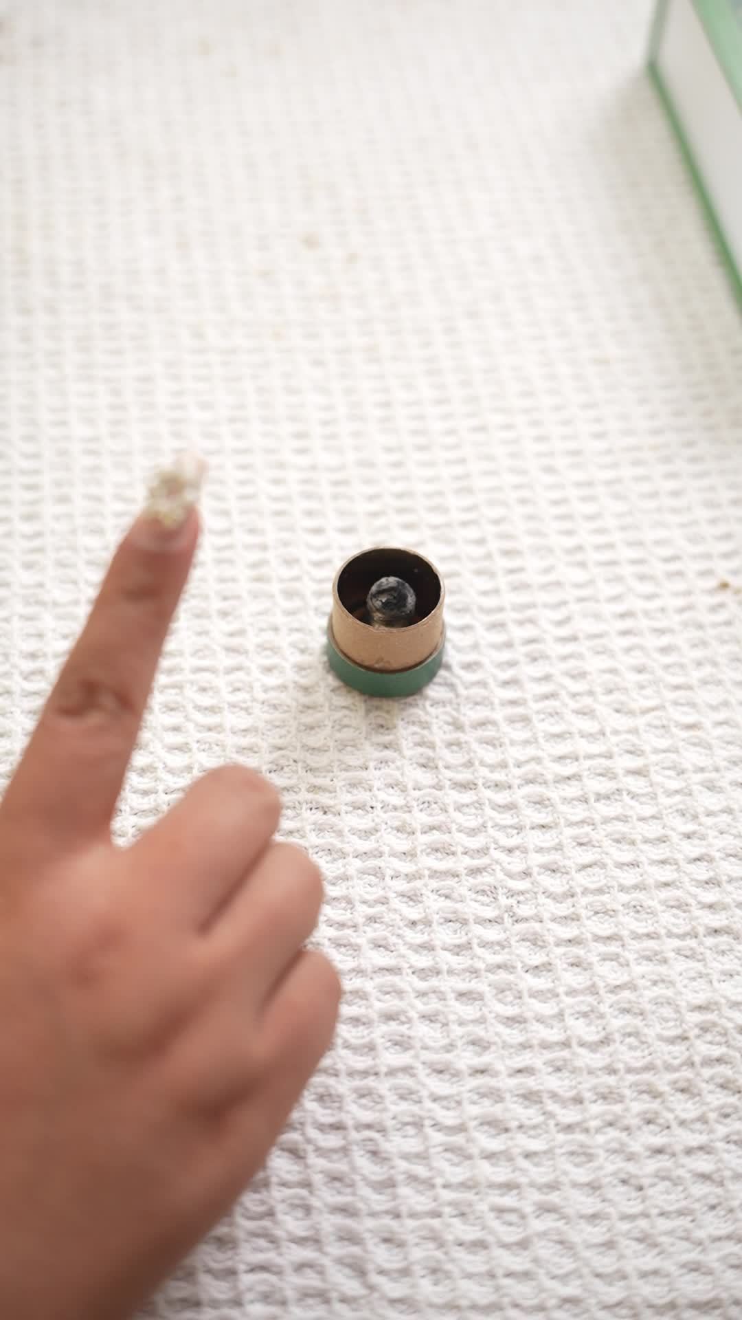燃烧后的艾灰