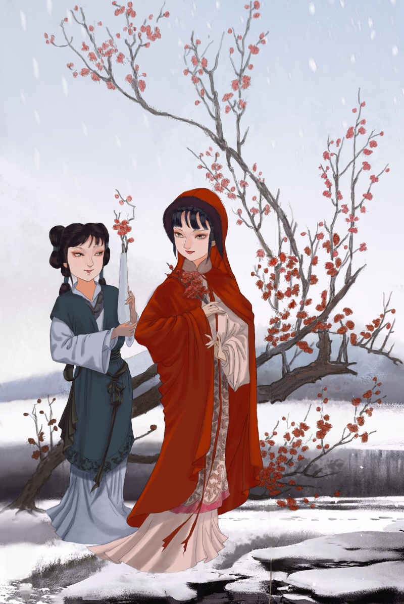 踏雪寻梅