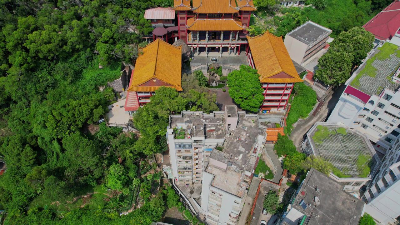 航拍厦门碧山岩寺景观 7