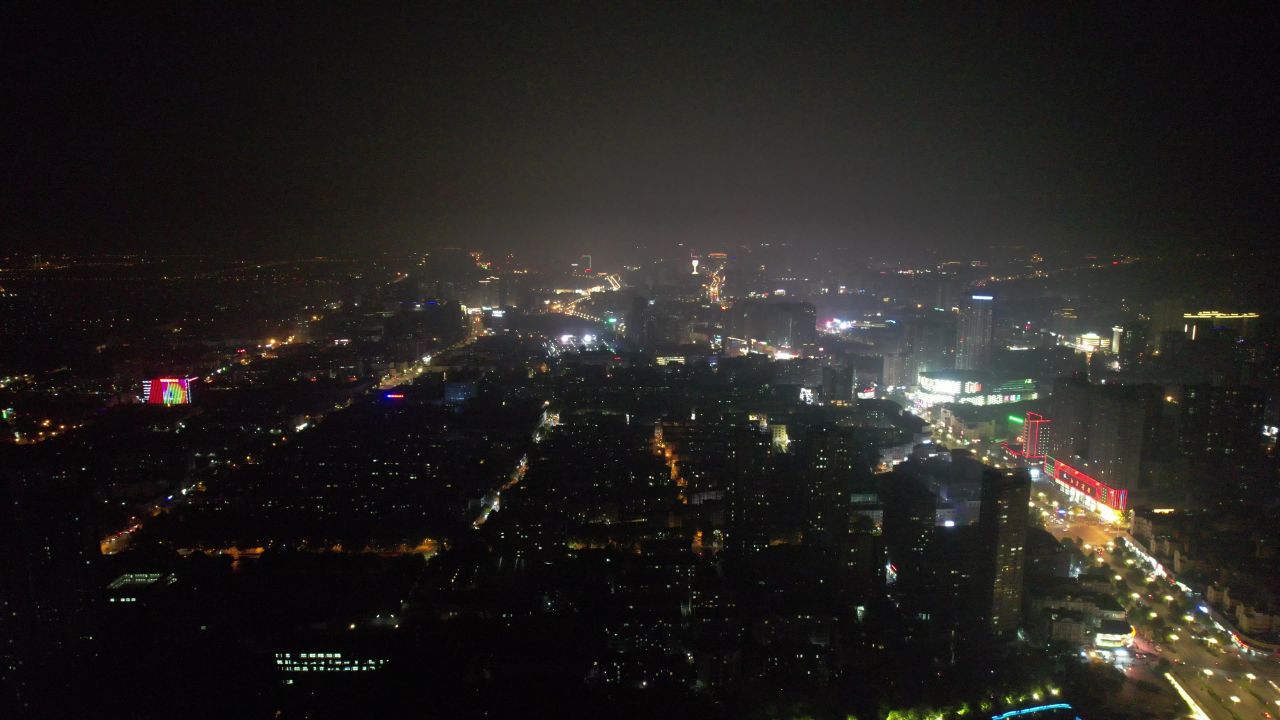 安徽滁州城市建设航拍 