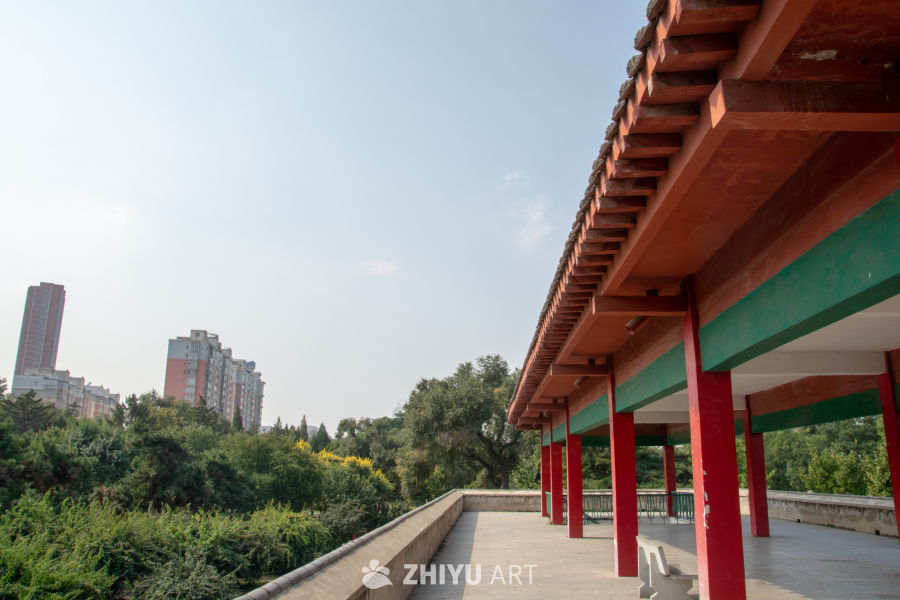 公园古风观景台