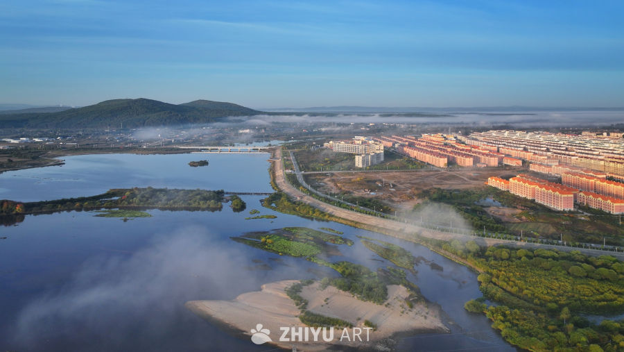 半城暖阳半湖纱