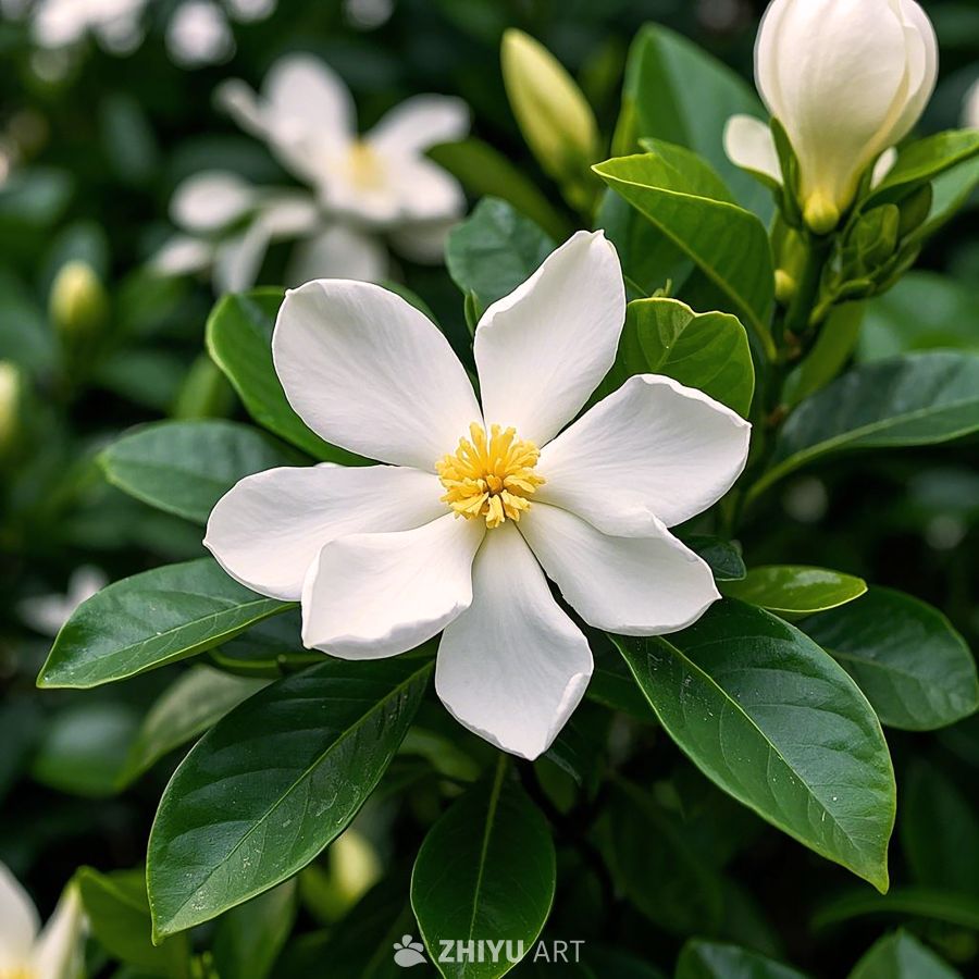 花的世界--栀子花 3