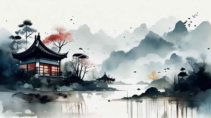 山水插画国风 89