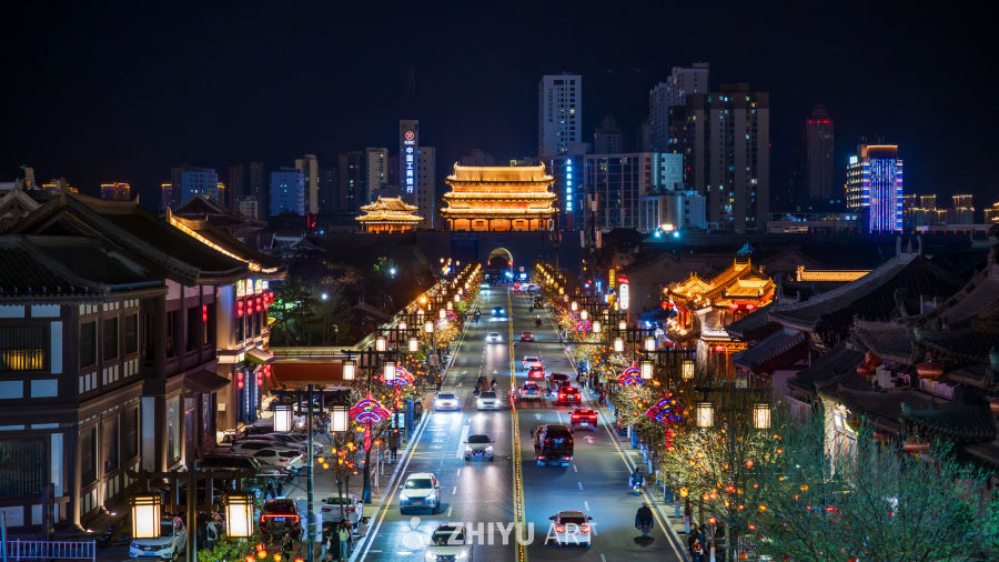 古城夜市繁华