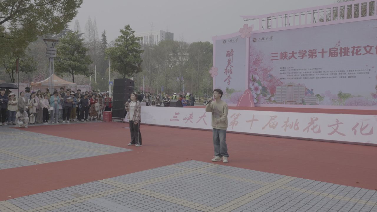 三峡大学桃花节 9