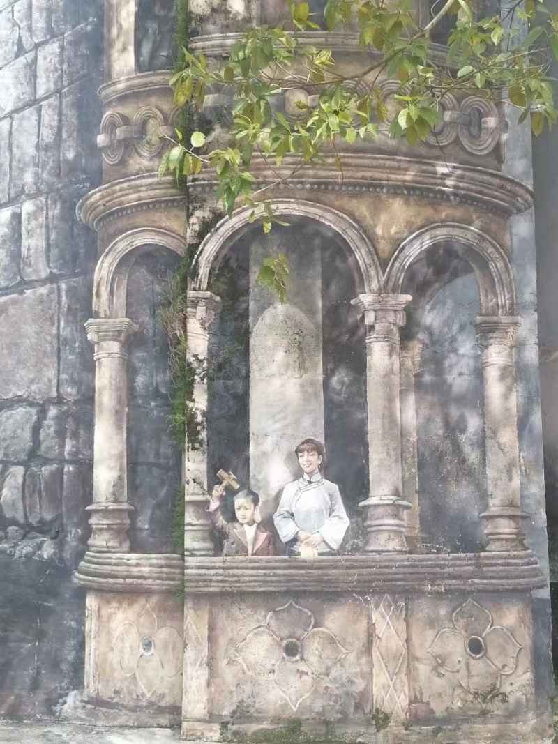 墙壁画