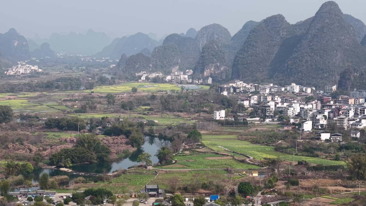 山水田园风光